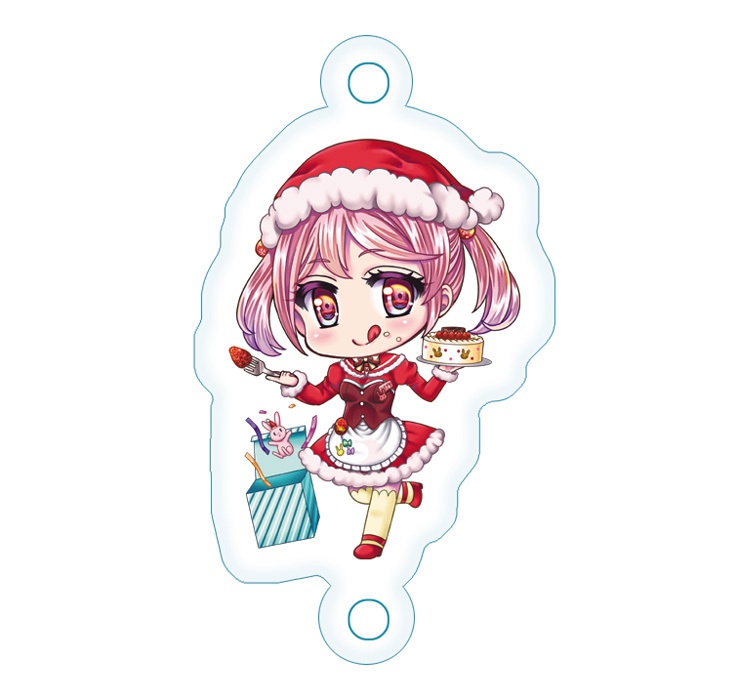 クリスマスmode漣アクリルチャーム