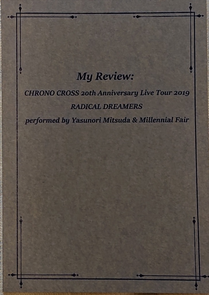 CHRONO CROSS 20th Anniversary Live Tour