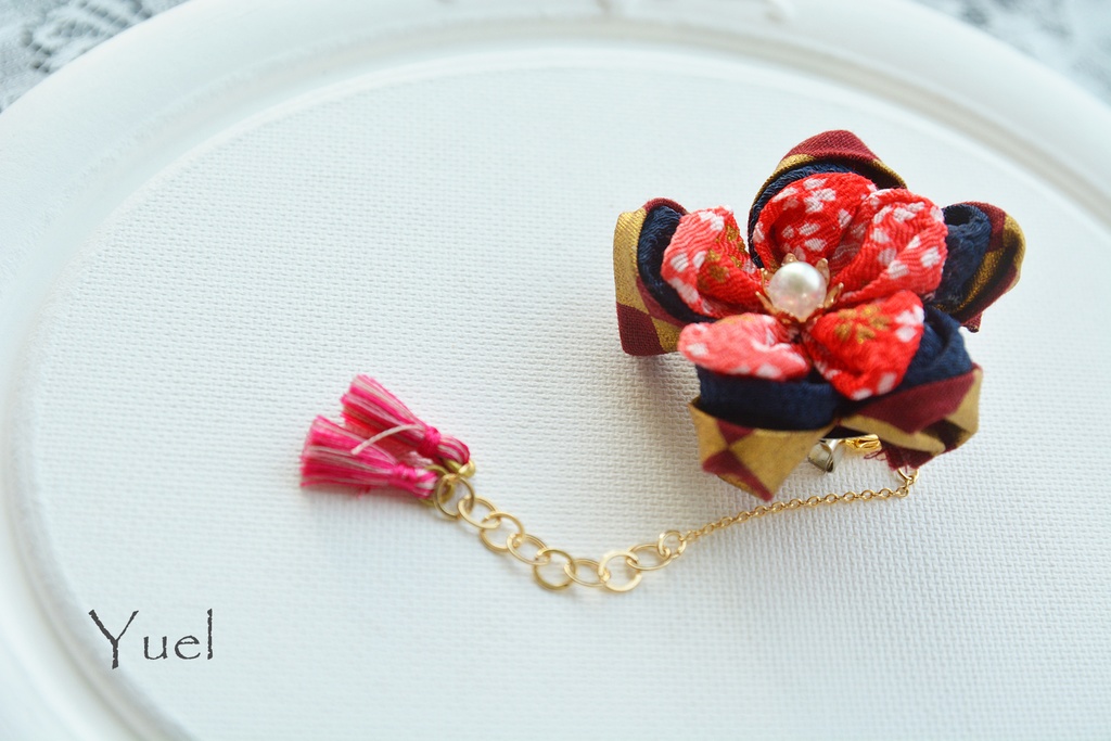 モチーフブローチ(クリップ) ユエル/ソシエ