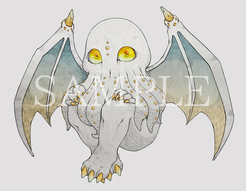 【クトゥルフ神話TRPG】神話生物素材