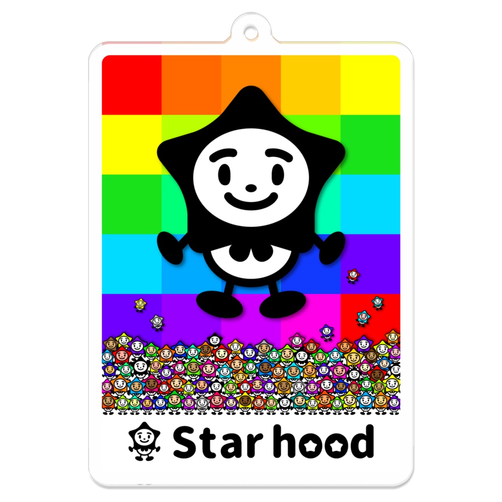 Star hood アクリルキーホルダー