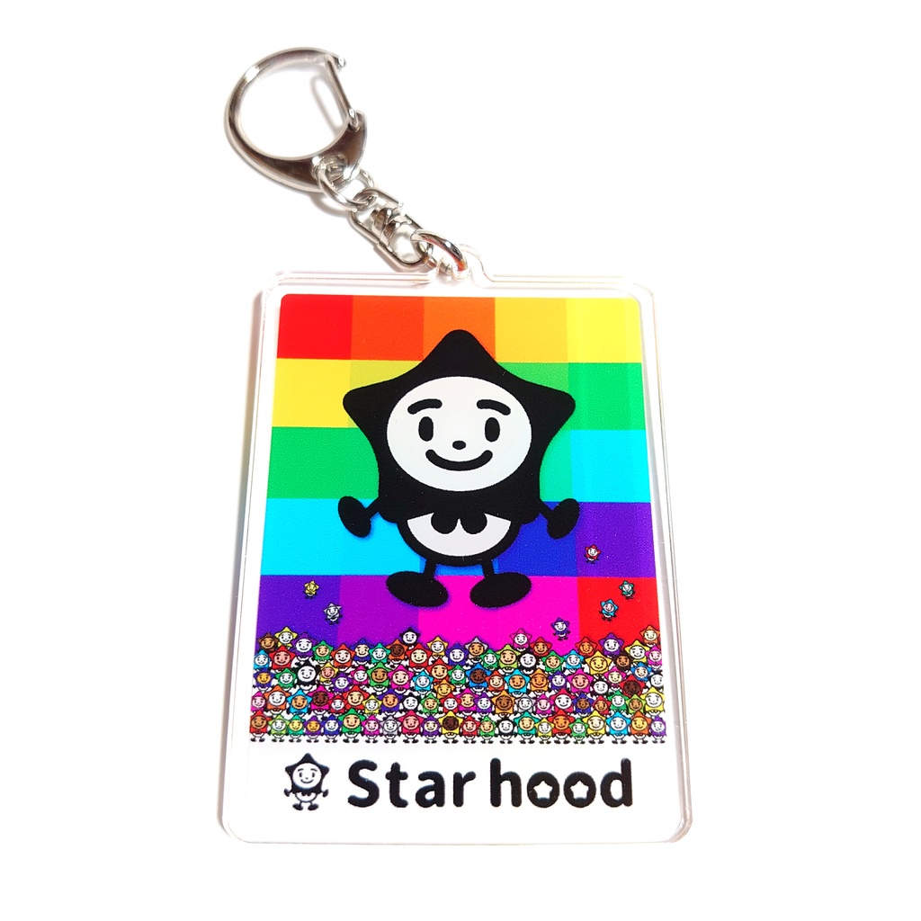 Star hood アクリルキーホルダー