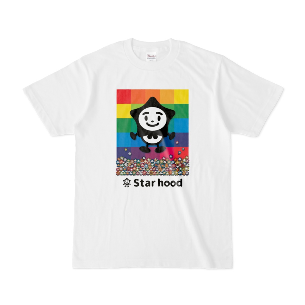 Star hood Tシャツ