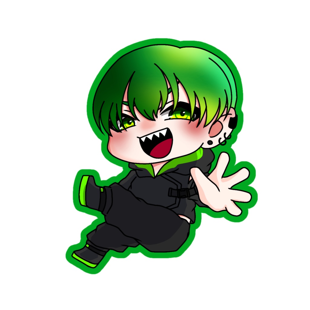 ボールチェーン付きアクスタ(南森くん)