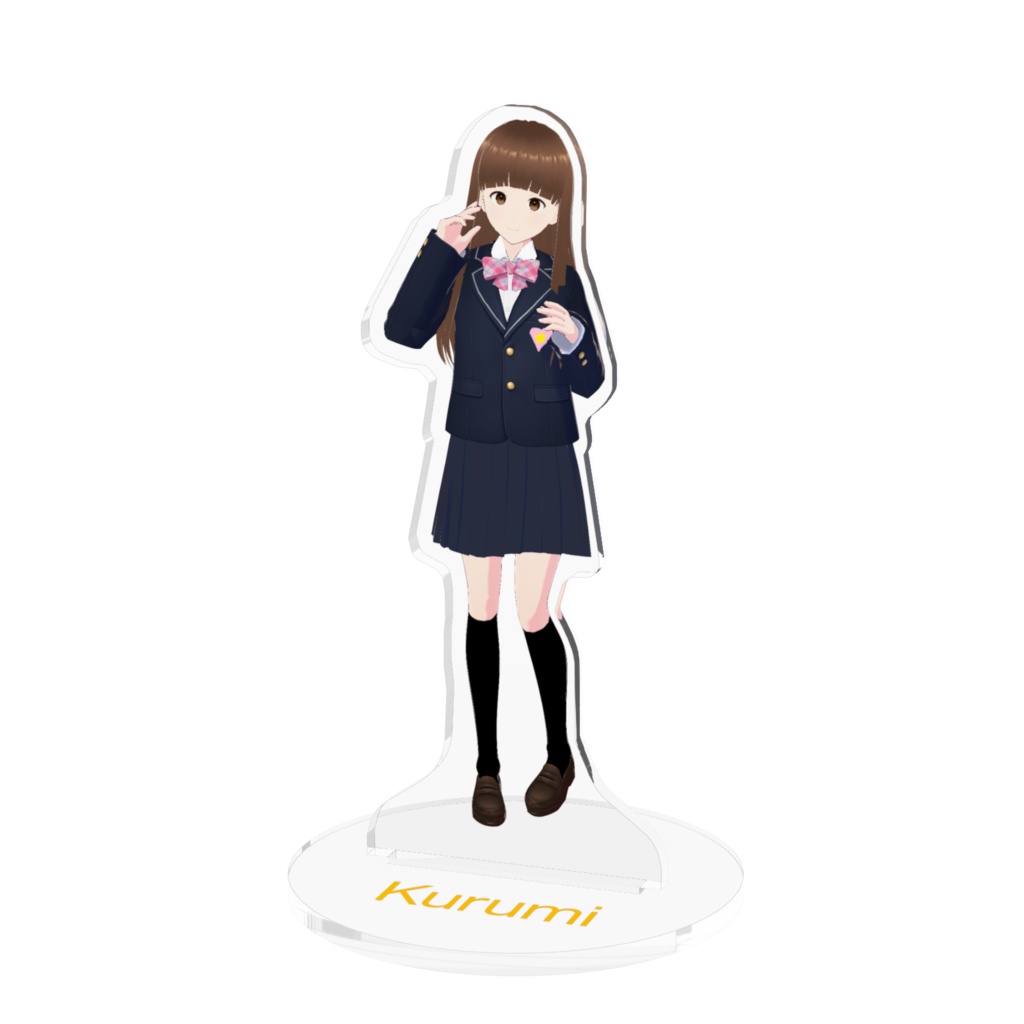 くるみちゃんのアクリルフィギュア