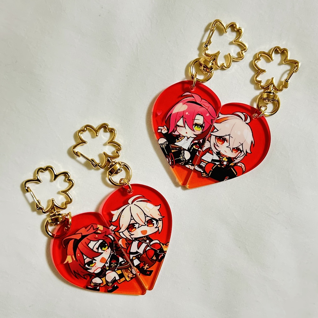 くっつくハートアクキー