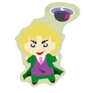 スピードワゴンミニステッカー