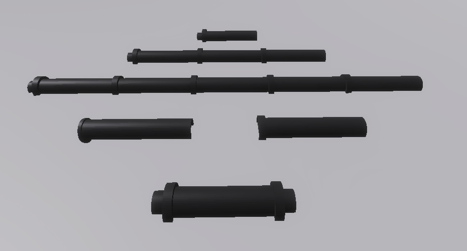 【3Dモデル_FBX】屋根瓦