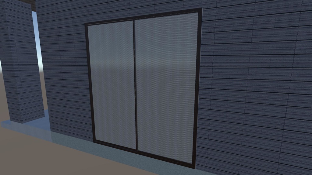 【3Dモデル】ウィンドウ