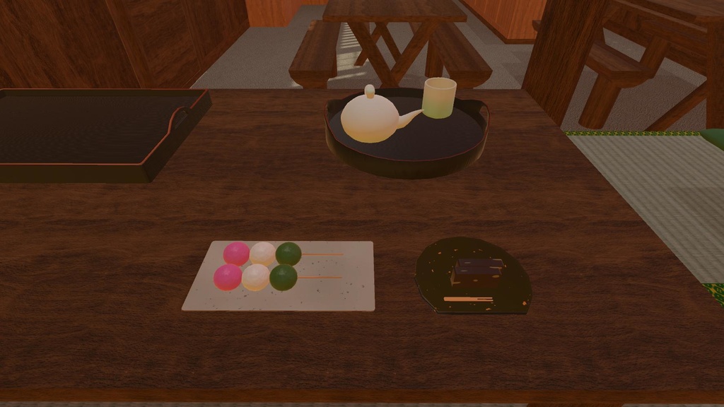 【3Dモデル】茶屋