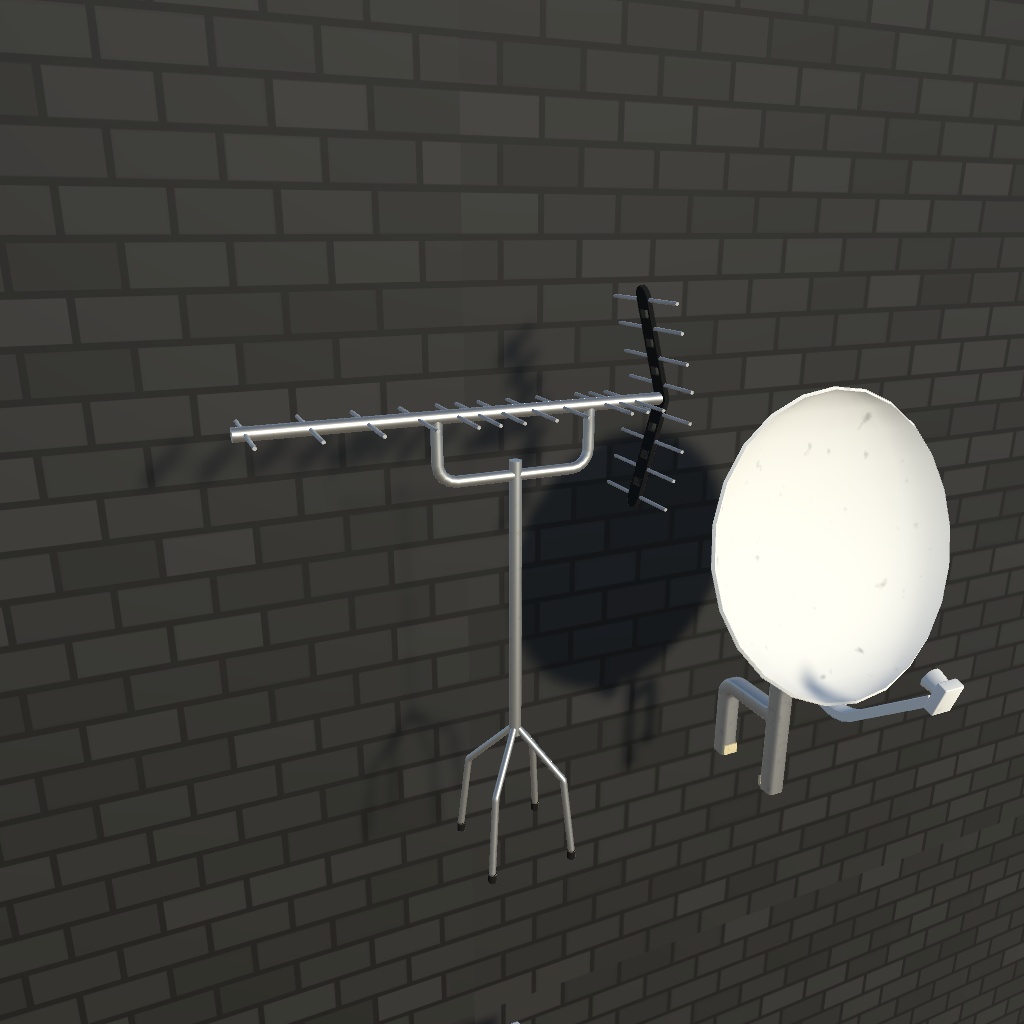 【3Dモデル】外壁パーツセット