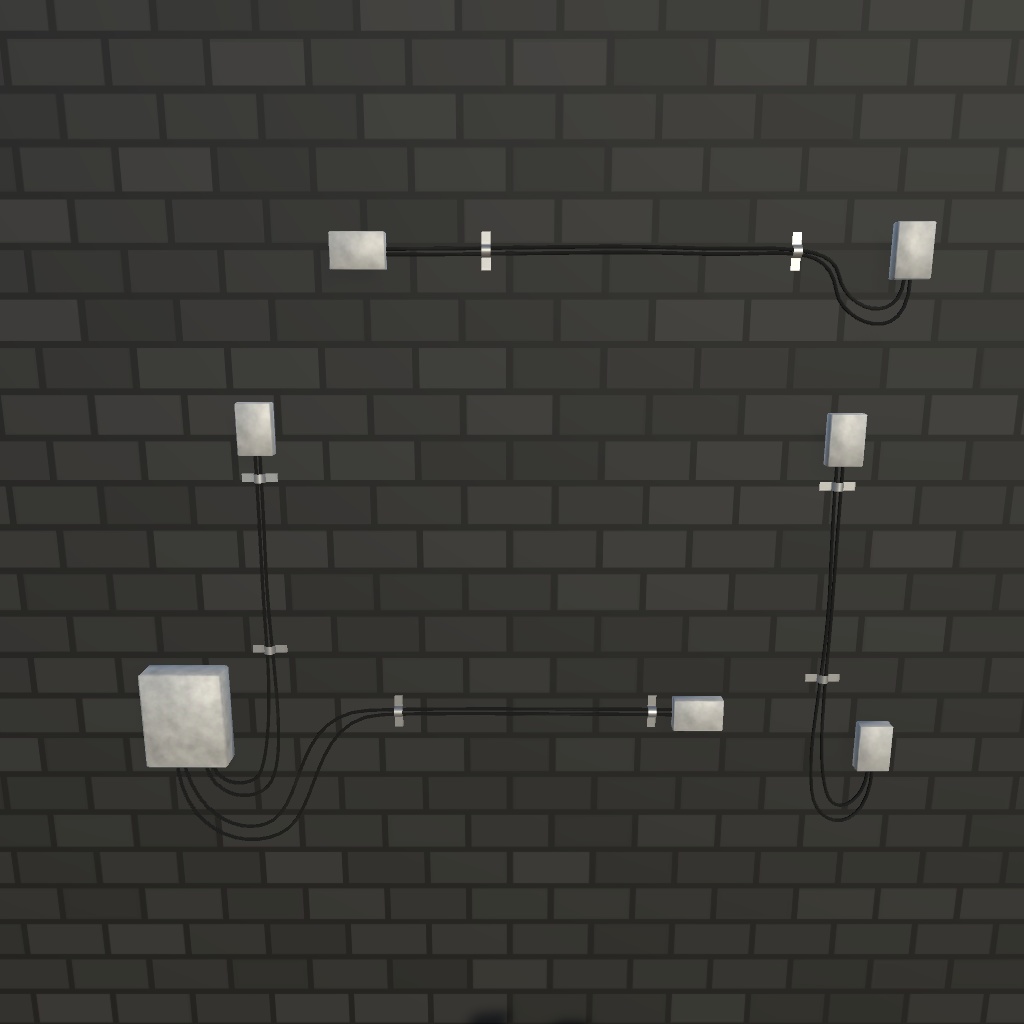 【3Dモデル】外壁パーツセット