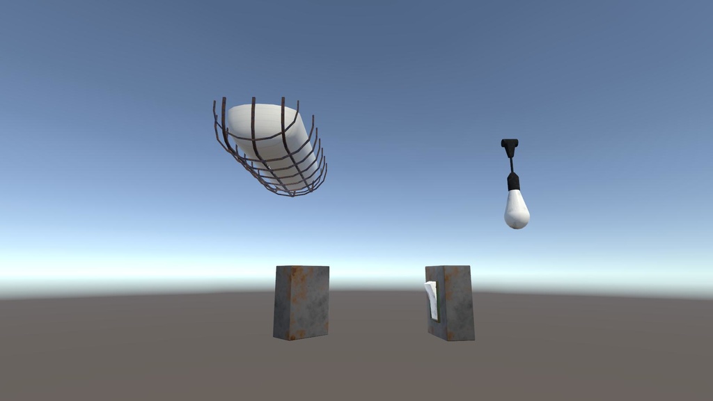 【3Dモデル】地下室アセット