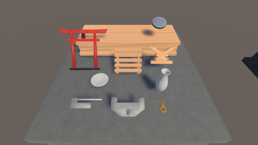 【3Dモデル】祠(ほこら)