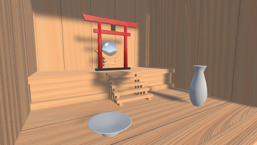 【3Dモデル】祠(ほこら)