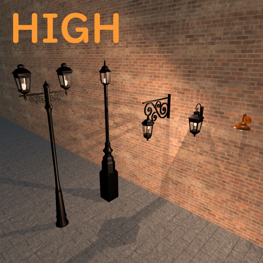 【3Dモデル】街灯