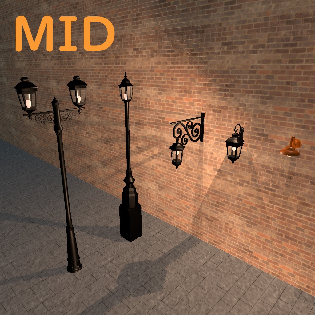 【3Dモデル】街灯