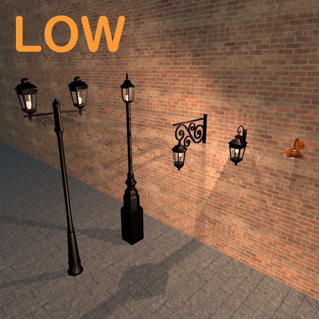 【3Dモデル】街灯