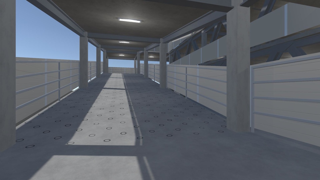 【3Dモデル】立体駐車場