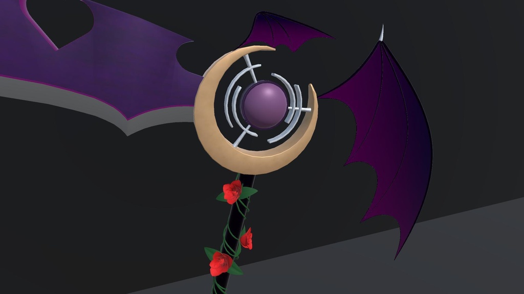 【3Dモデル】Scythe〈Night Rose〉