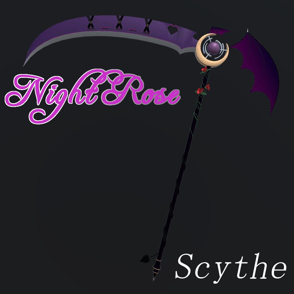 【3Dモデル】Scythe〈Night Rose〉