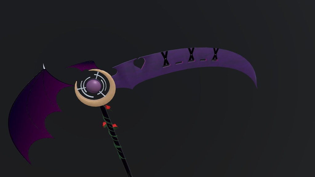 【3Dモデル】Scythe〈Night Rose〉