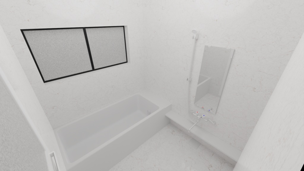 【3Dモデル】海辺のコテージ