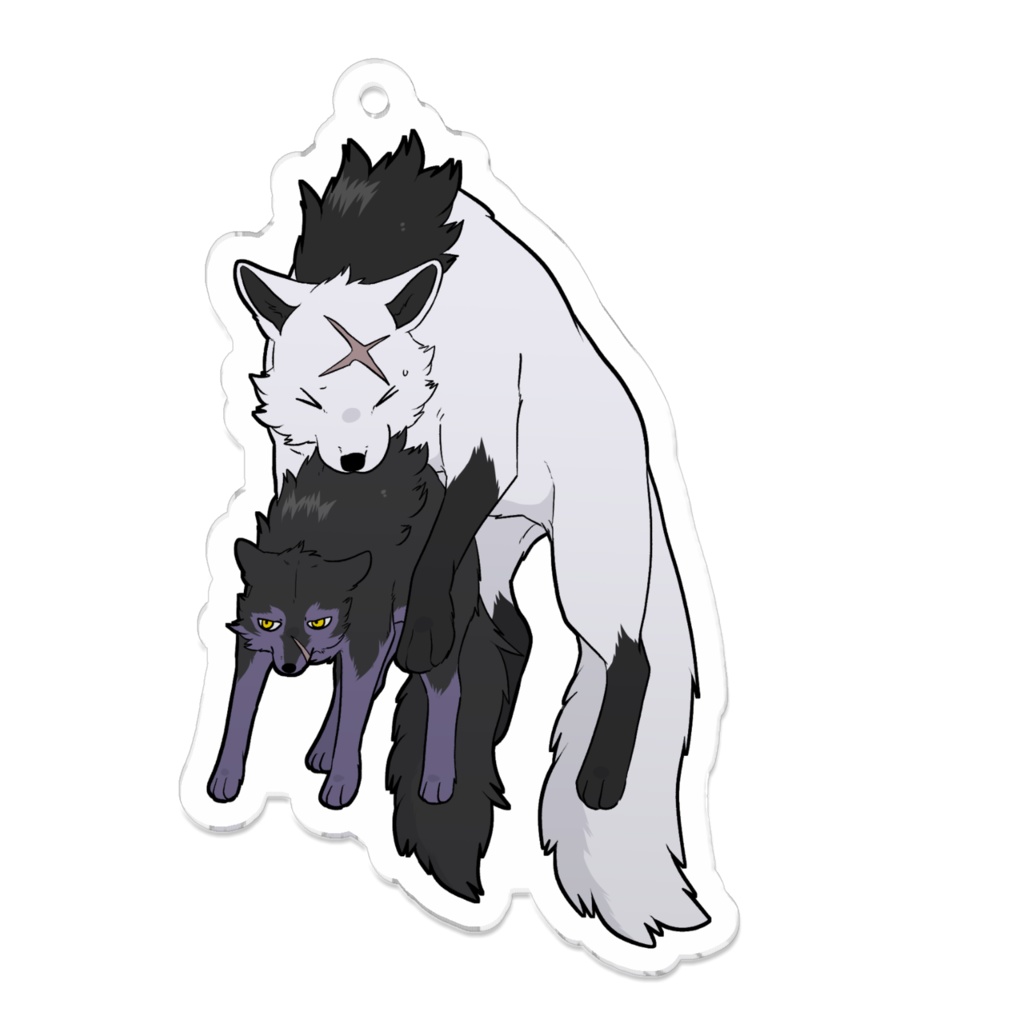 ぶらりんアクキー(スカー&ワド)