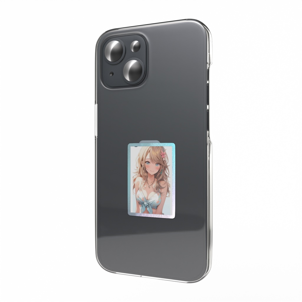 白色水着の女の子