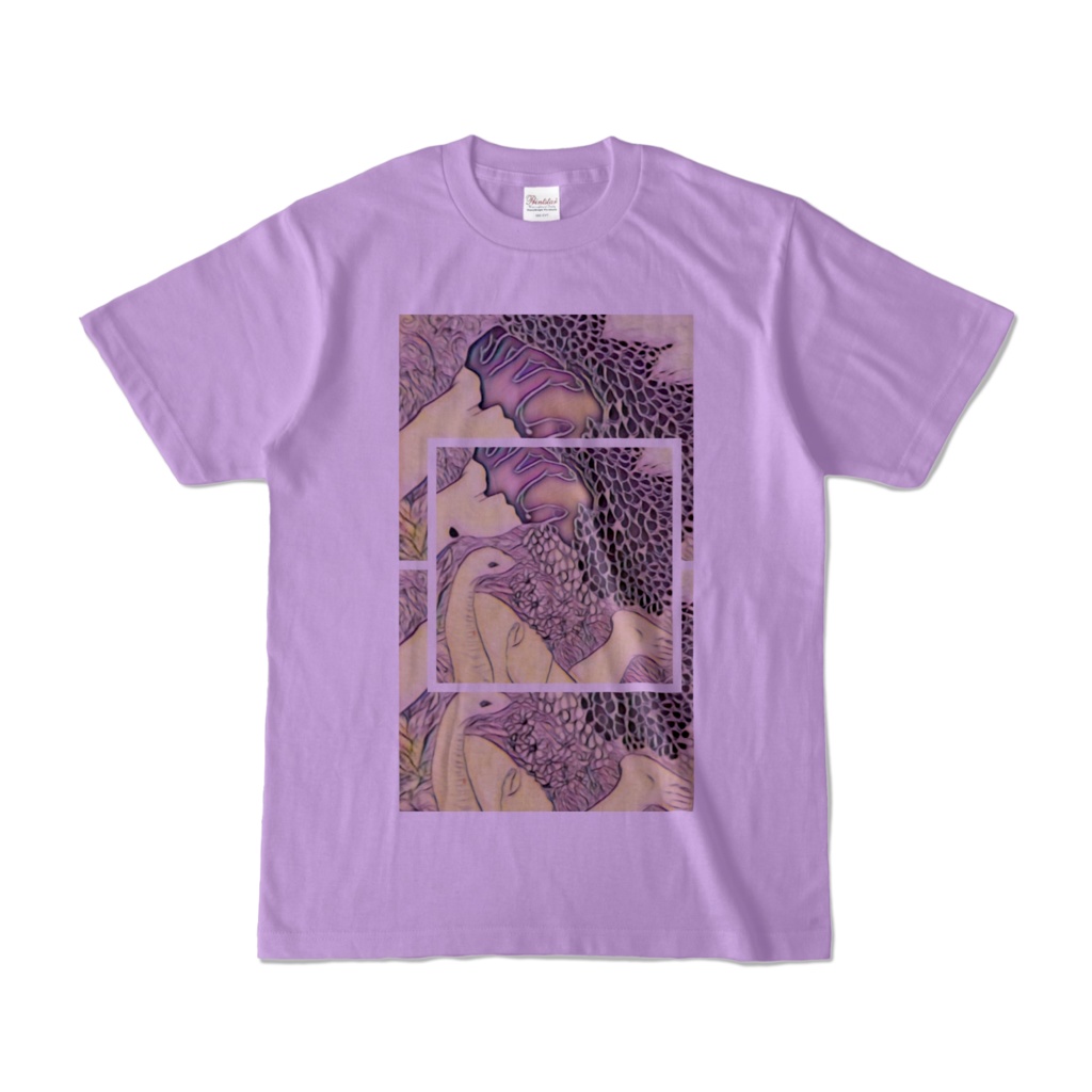 クンダリニ覚醒Ｔシャツ　ライトパープル