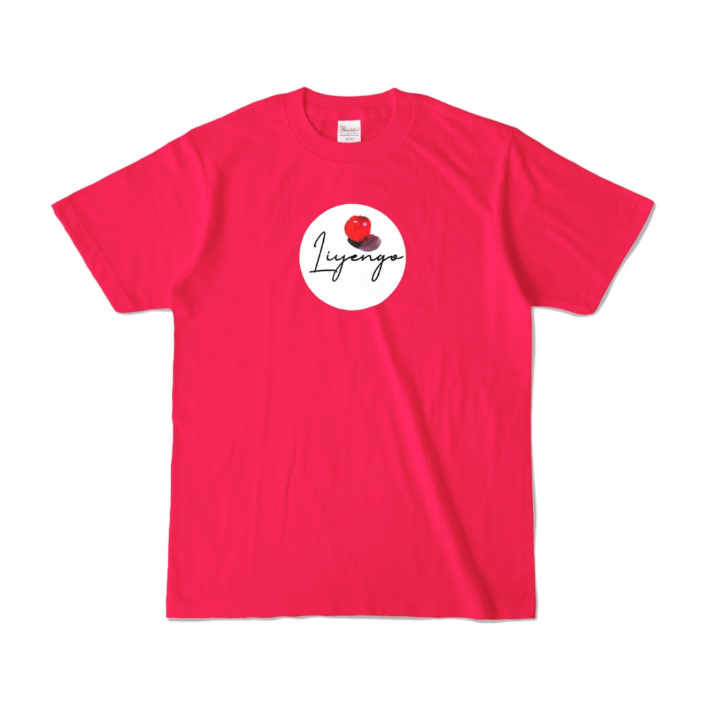 LiyengoロゴTシャツ ホットピンクa