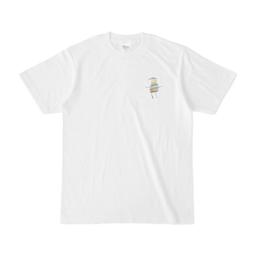 幸せバロン君Ｔシャツ one-point　ホワイト