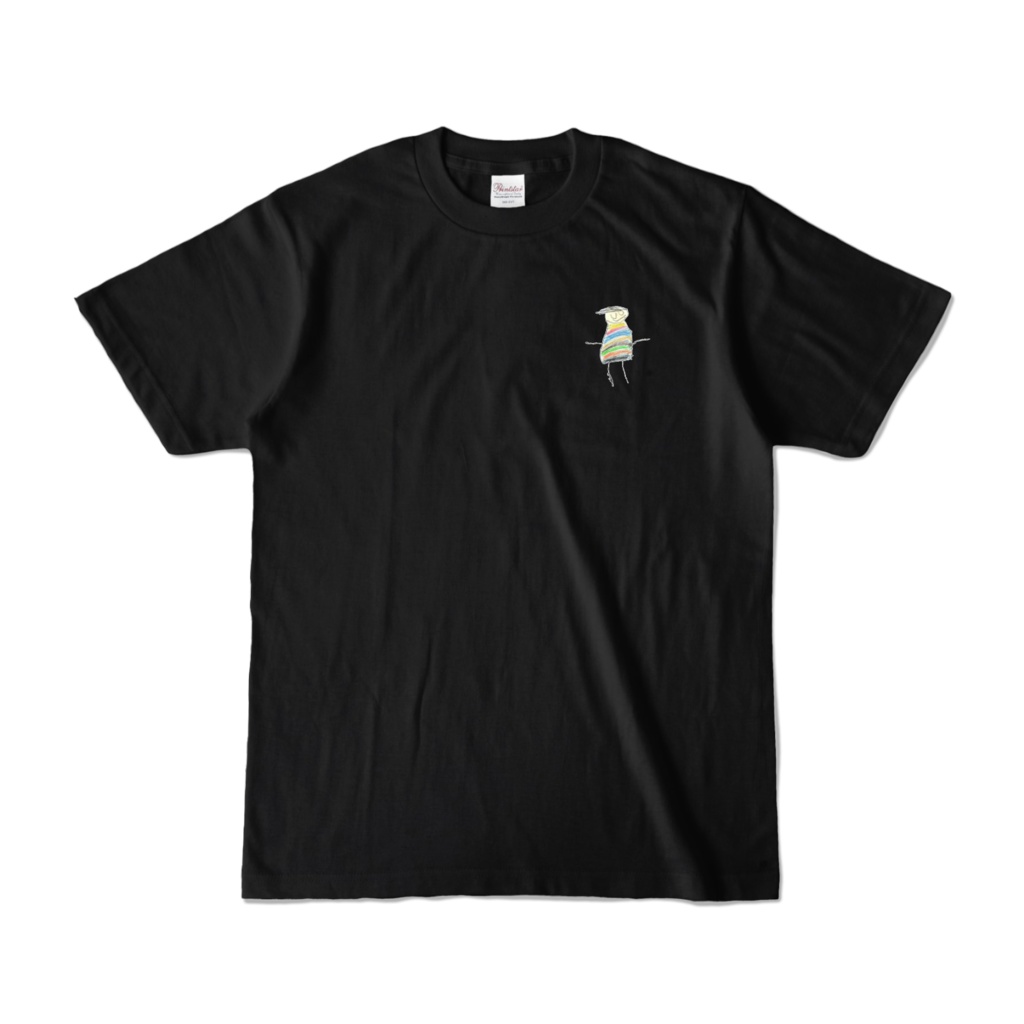 幸せバロン君Ｔシャツ　ブラック
