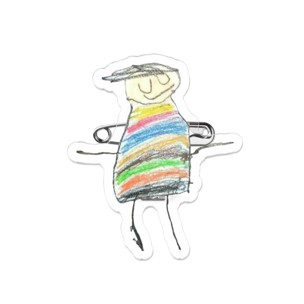 幸せバロン君バッジ