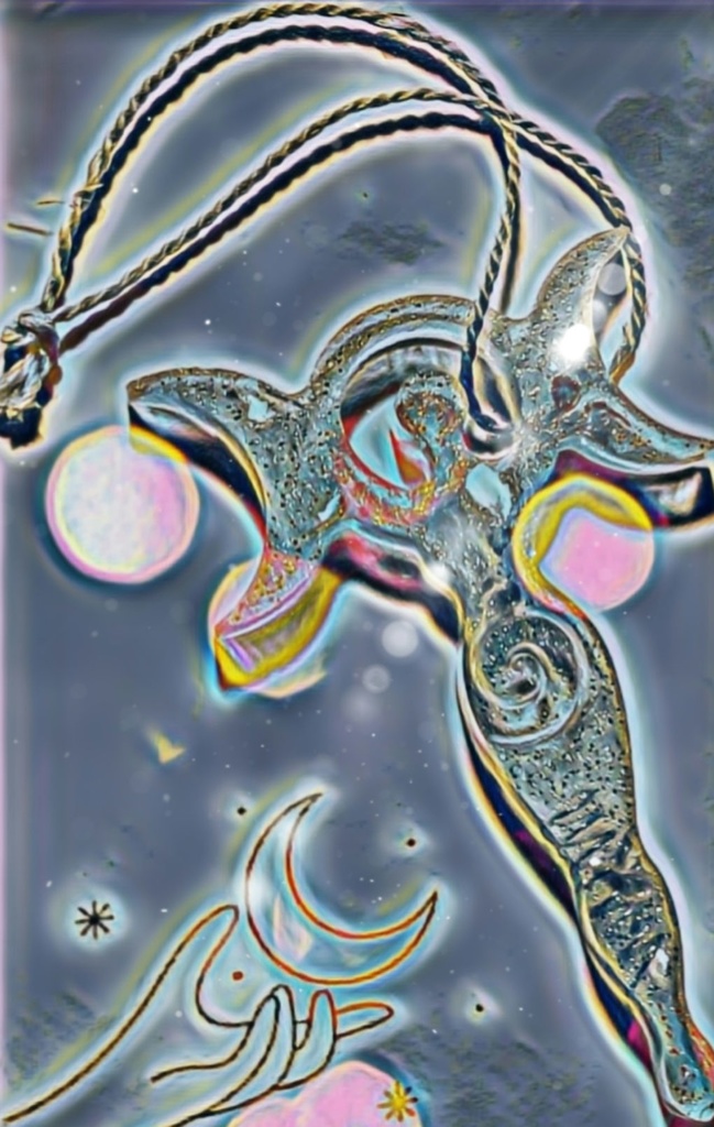 女神の力レディースTシャツ