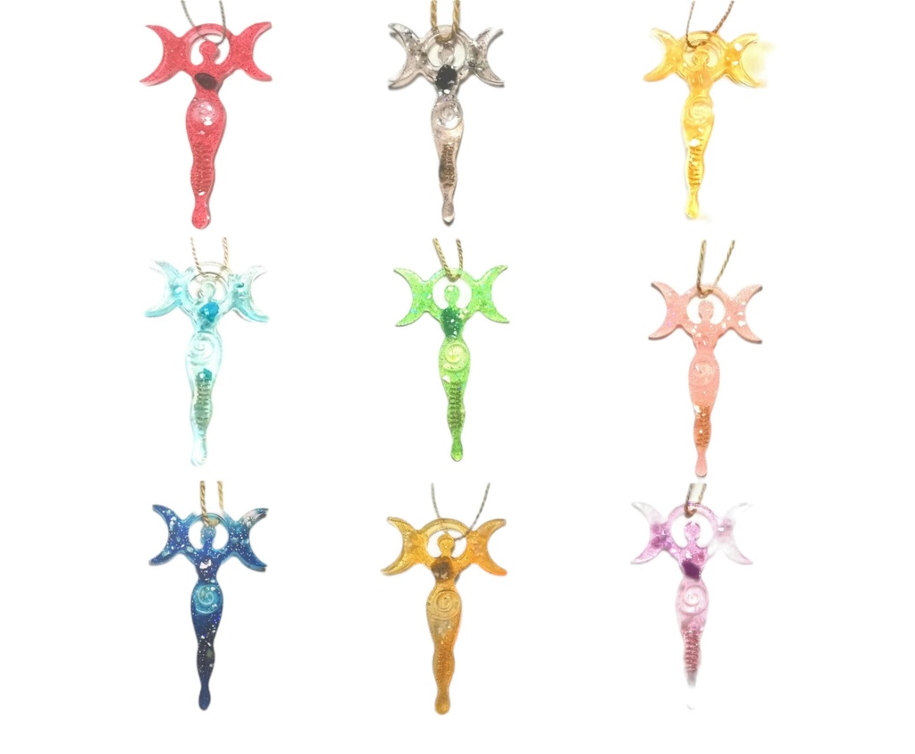 女神の力レディースTシャツ