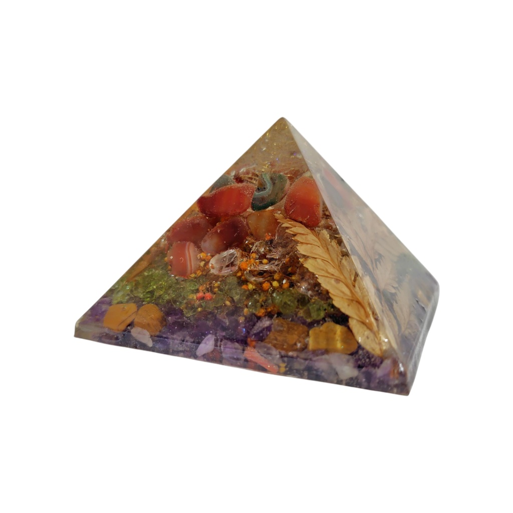 オルゴナイトTシャツ Gaia(ガイア) 地球の宝石オルゴナイト