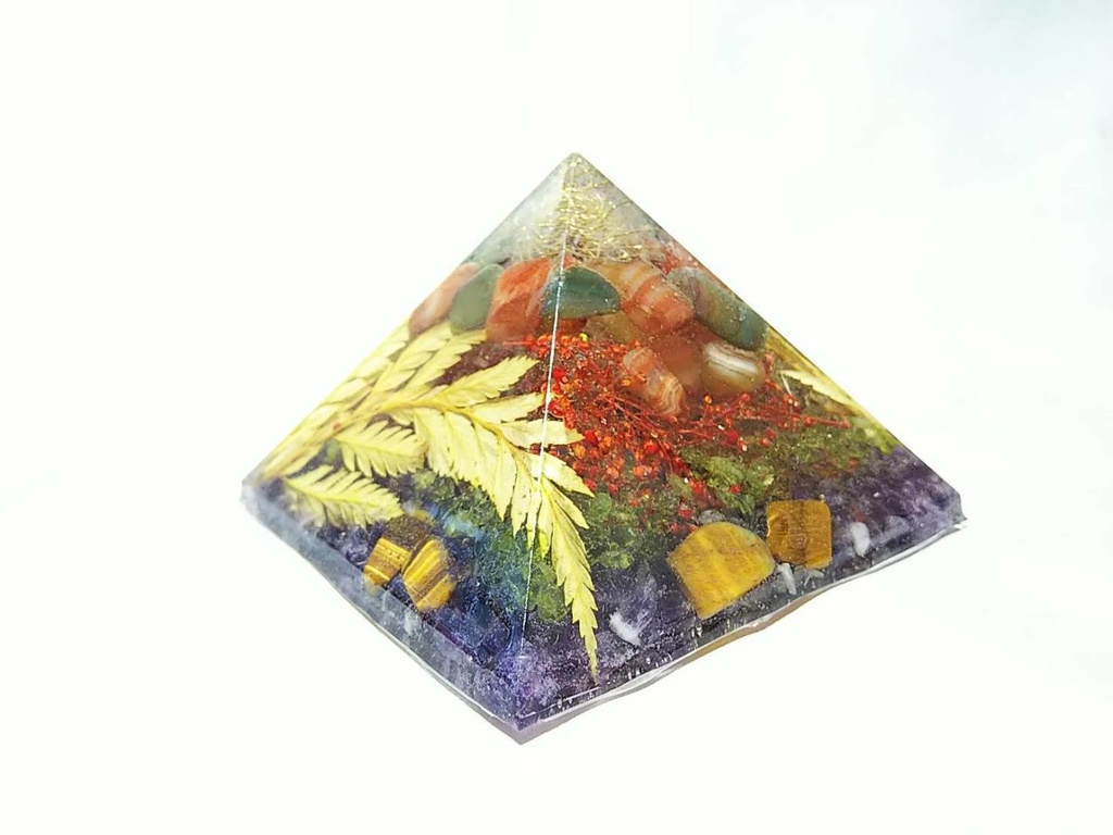 オルゴナイトTシャツ Gaia(ガイア) 地球の宝石オルゴナイト