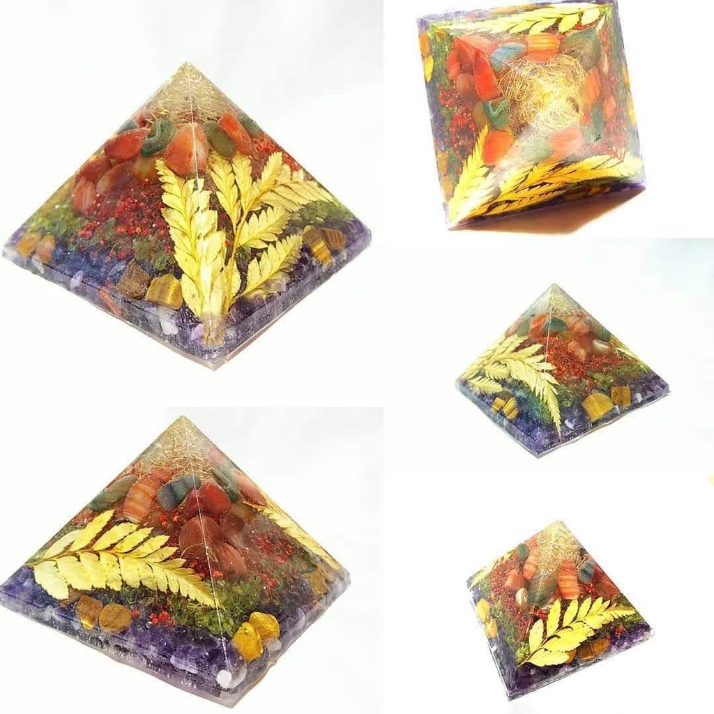 オルゴナイトTシャツ Gaia(ガイア) 地球の宝石オルゴナイト