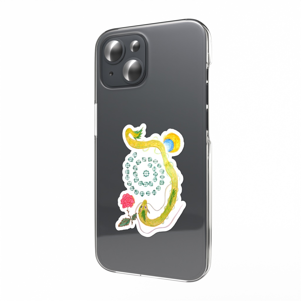 カタカムナ第13首マカハコクニステッカー