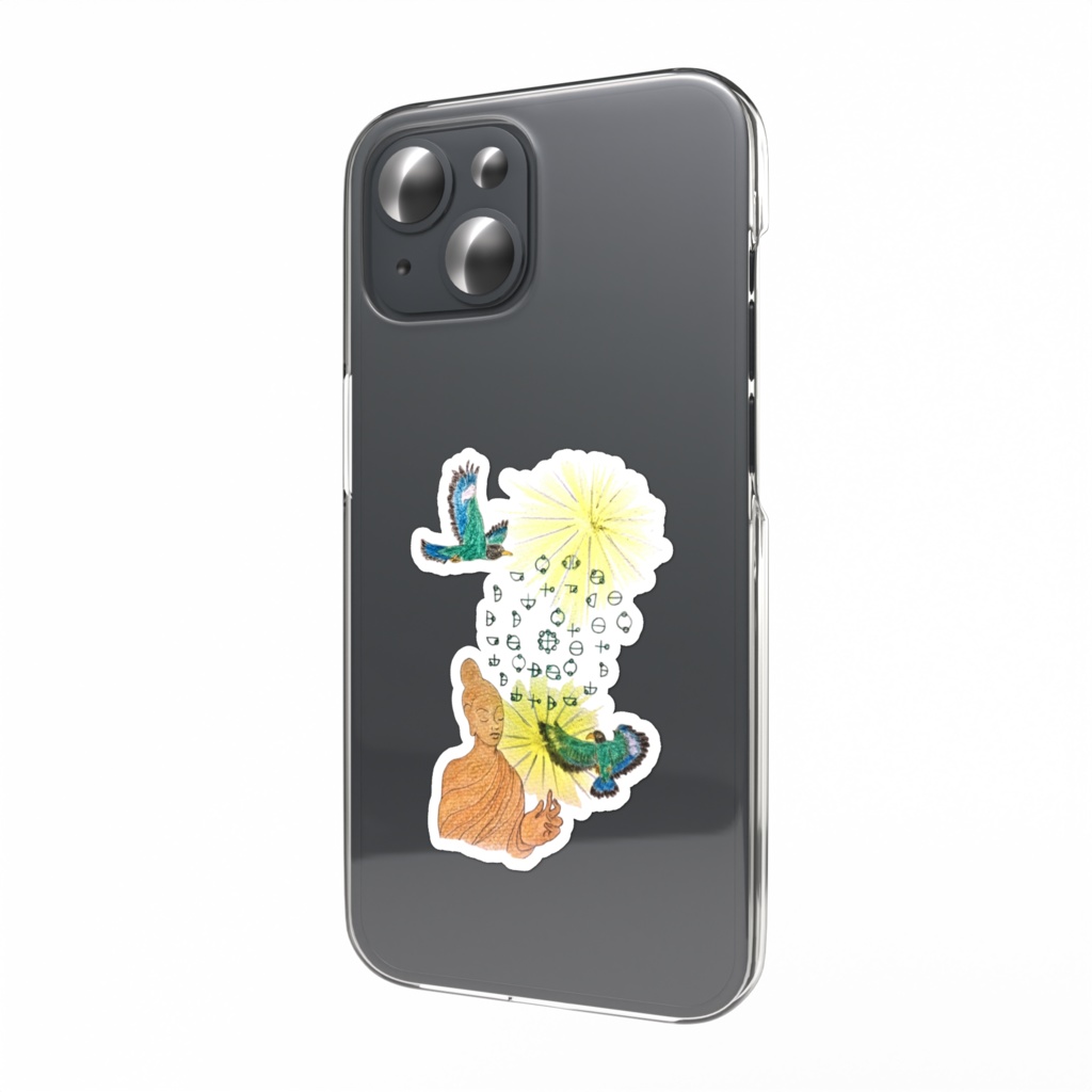 カタカムナ第7首ミスマルノタマステッカー