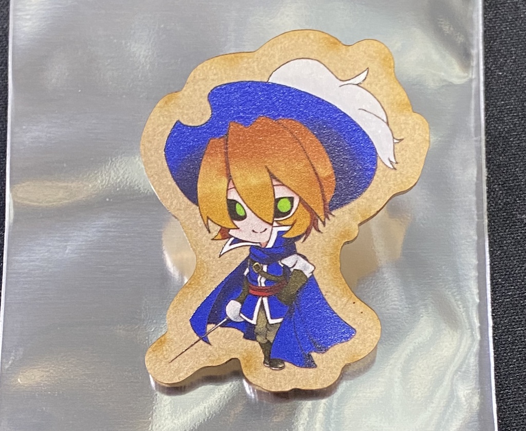 幻銃士,魔幻銃士ダルタン木製バッチ