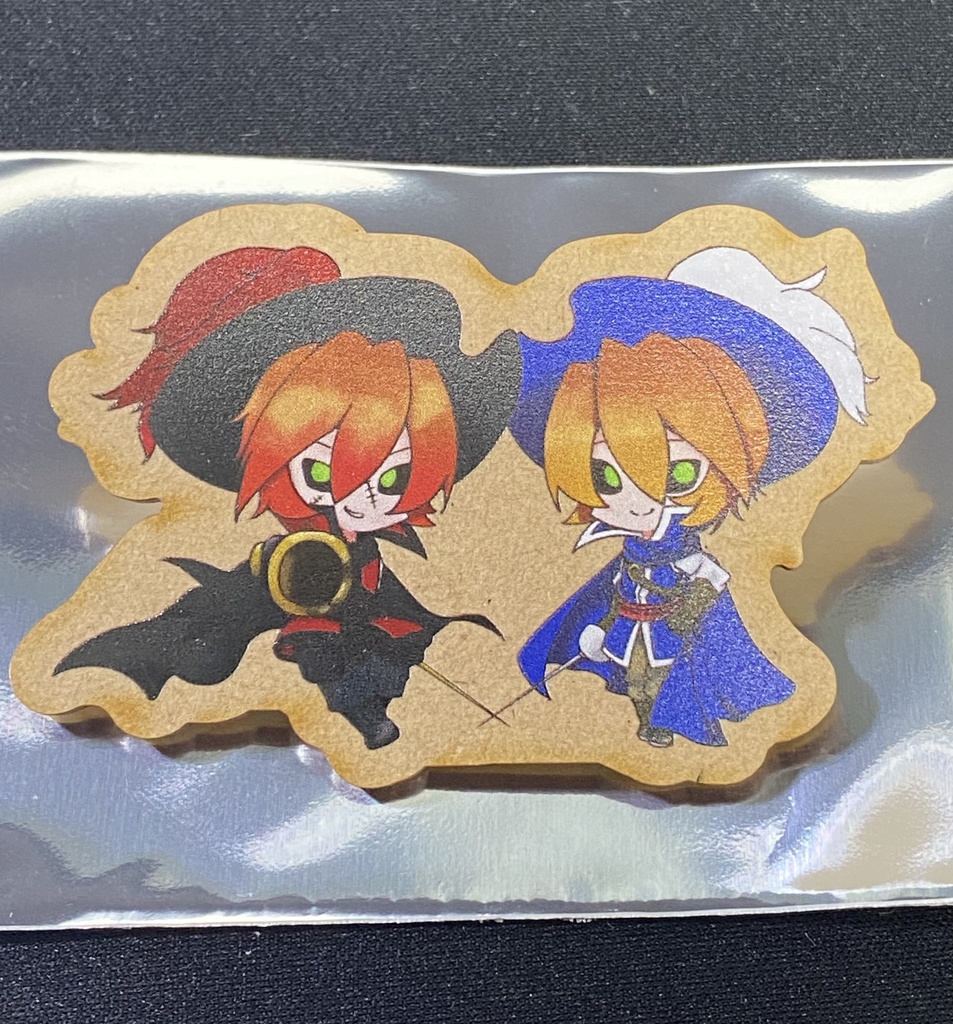 幻銃士,魔幻銃士ダルタン木製バッチ