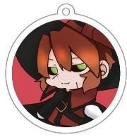 デフォルメ銃士アクリルキーホルダー