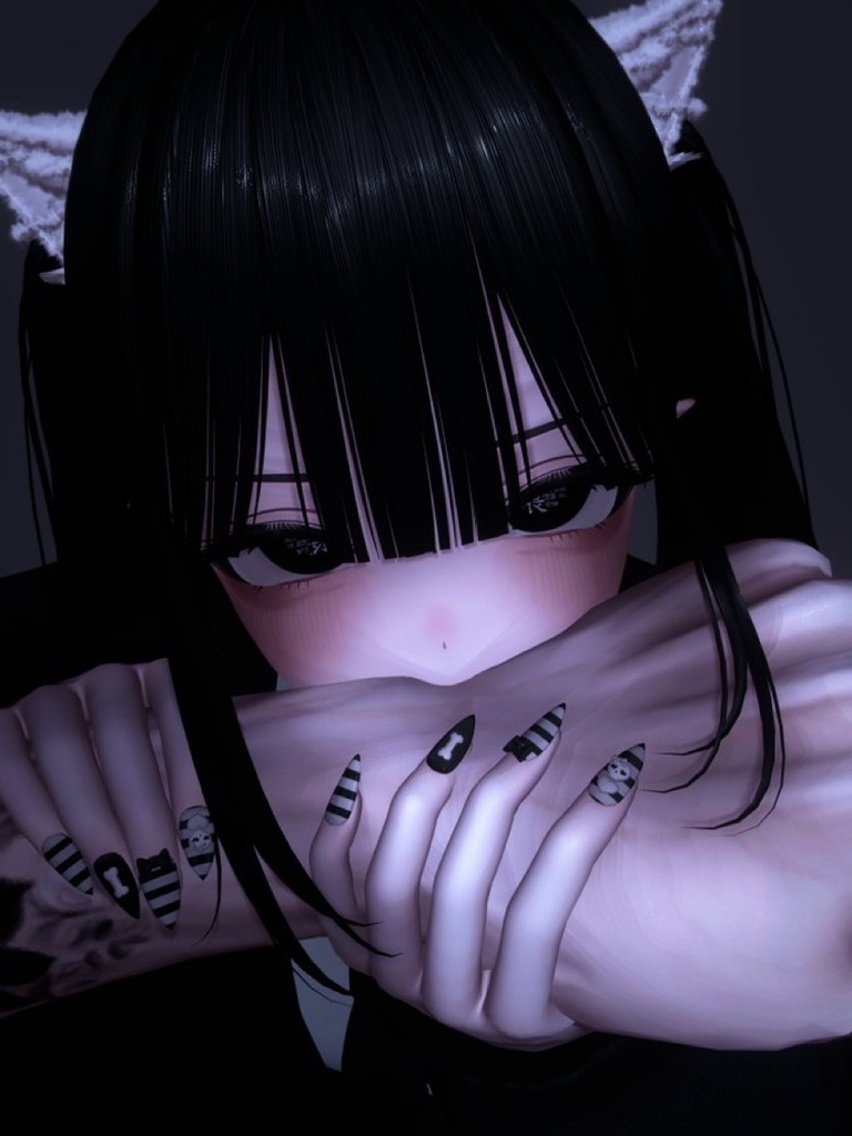 【無料/free】 SkllNail🦴8アバター対応
