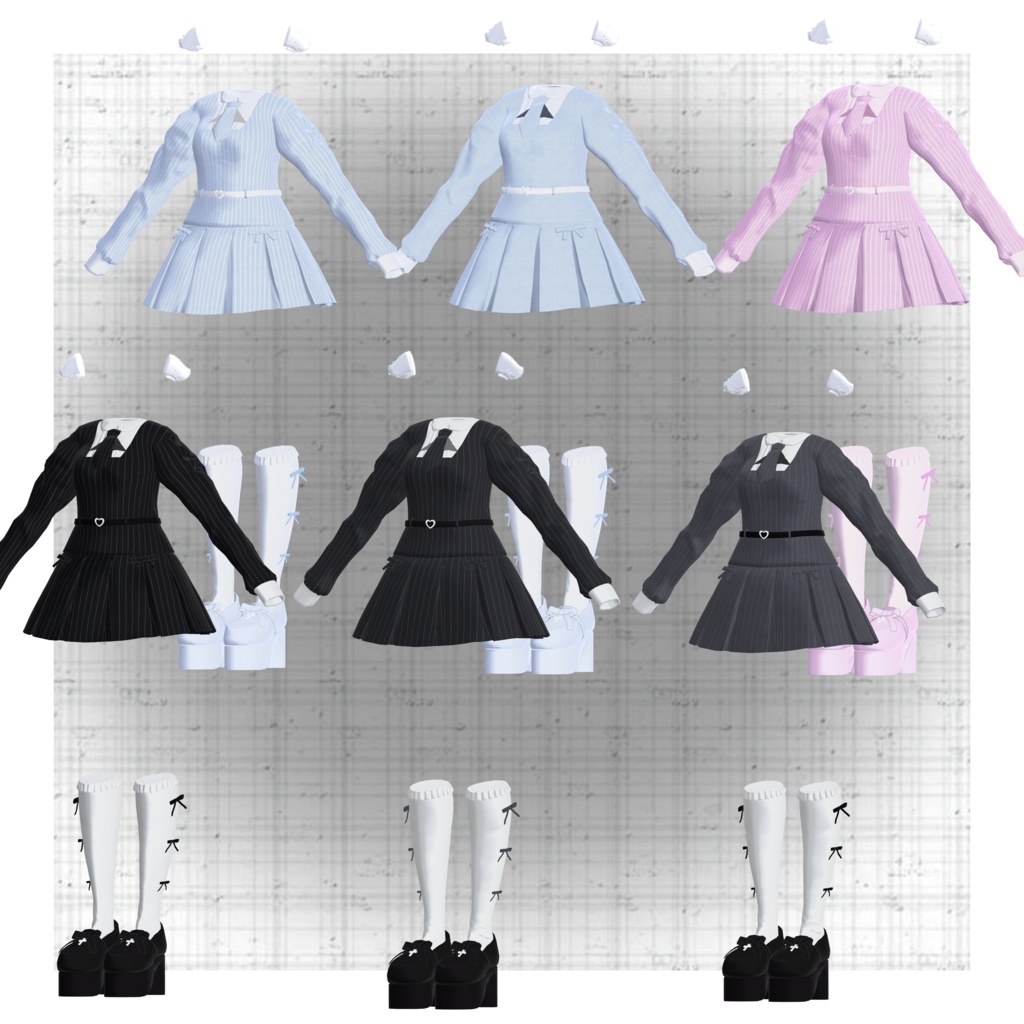 Sale!【7アバター対応】Mouton poupée set up