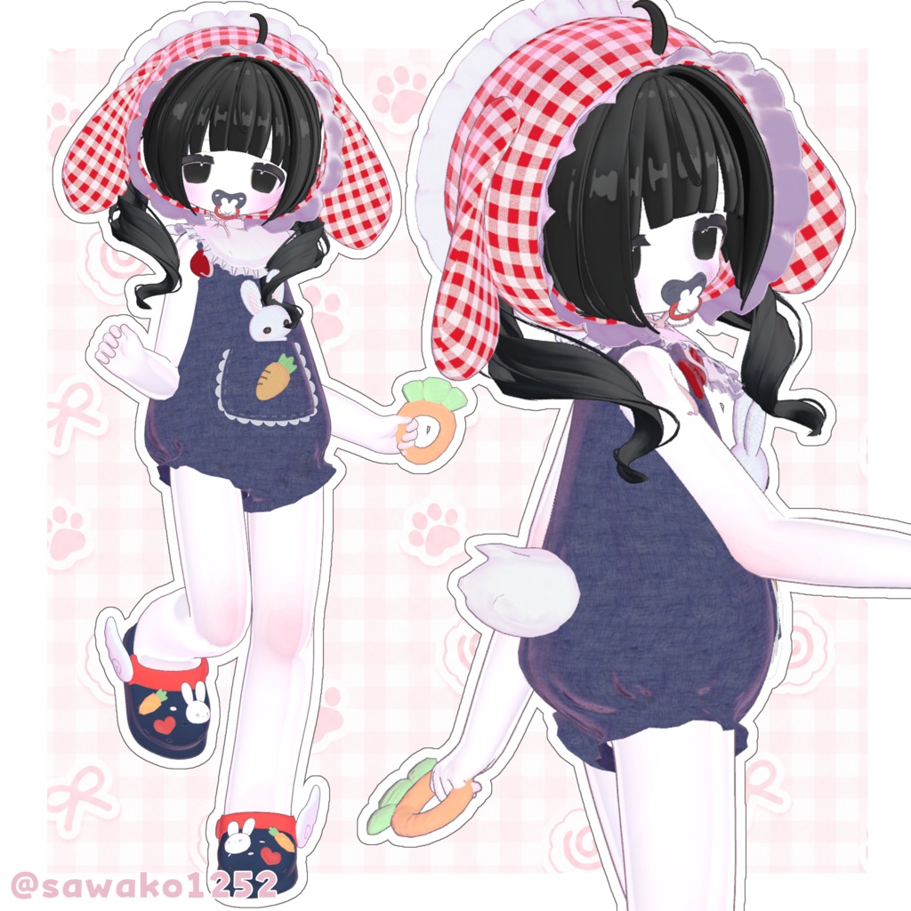 sale🥕【まめふれんず対応】🐰うさばぶ