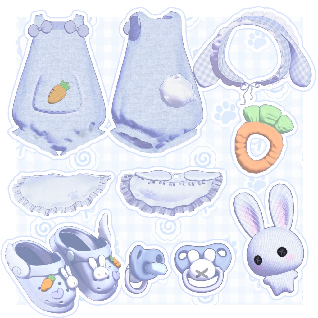 sale🥕【まめふれんず対応】🐰うさばぶ