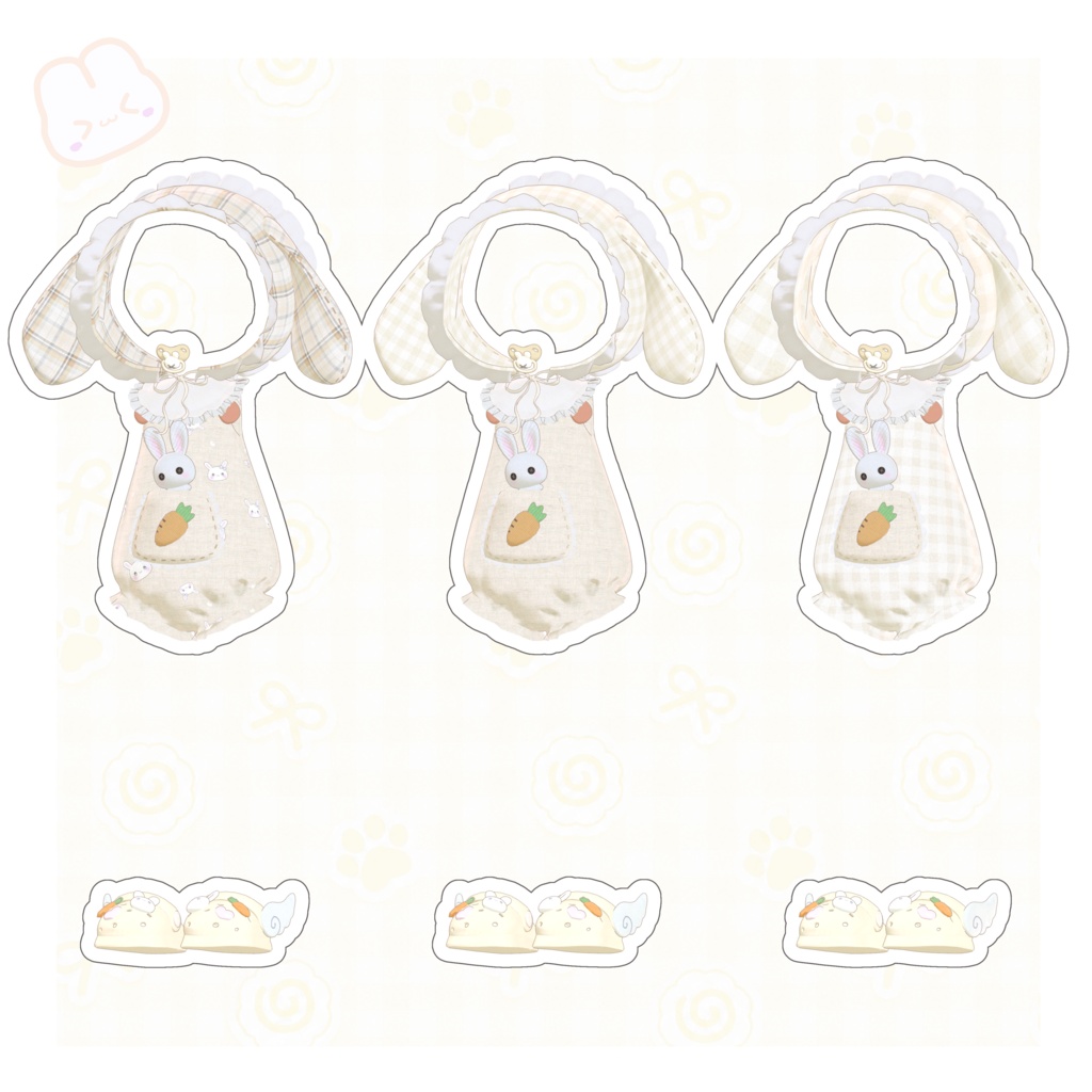 sale🥕【まめふれんず対応】🐰うさばぶ