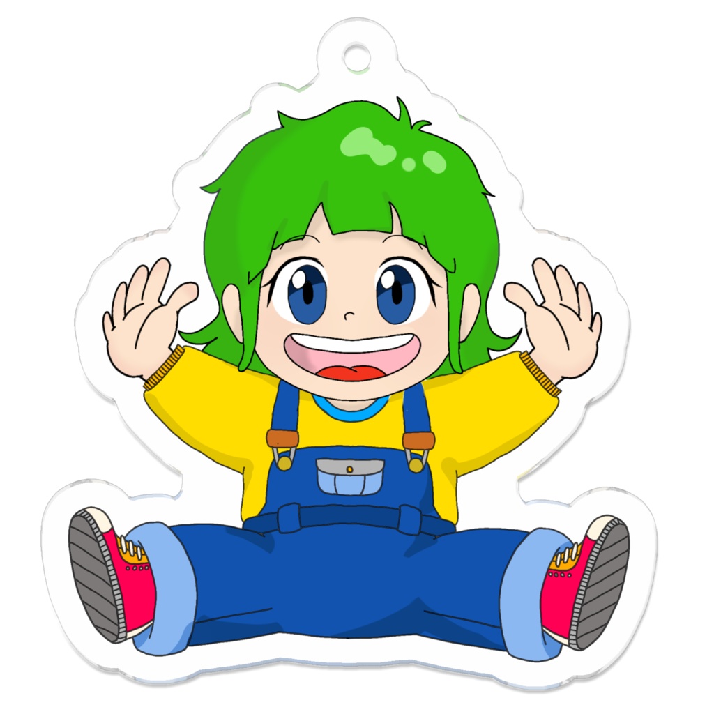 ババーンえのころアクキー